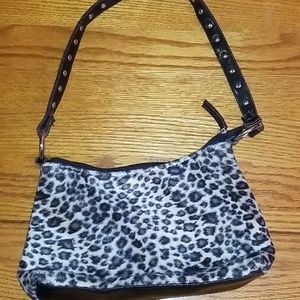 Cheetah printed purse
